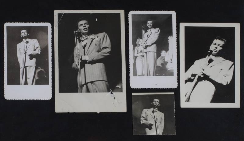 FRANK SINATRA PHOTOGRAPHS