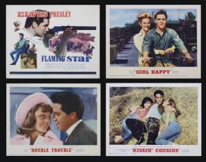 ELVIS PRESLEY LOBBY CARDS FROM FOUR MOVIES