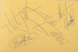 AUTOGRAPH BOOK INCLUDING ROLLING STONES - 3