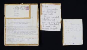 ROLLING STONES HANDWRITTEN LETTERS