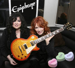 ANN AND NANCY WILSON SIGNED EPIPHONE LES PAUL - 3