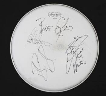 CHEAP TRICK SIGNED DRUM HEAD