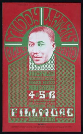 MUDDY WATERS AT THE FILLMORE POSTER