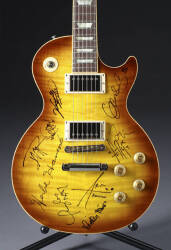 SIGNED GRAMMY PRESS CONFERENCE GIBSON LES PAUL - 2
