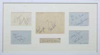 COLLECTION OF JAZZ SIGNATURES