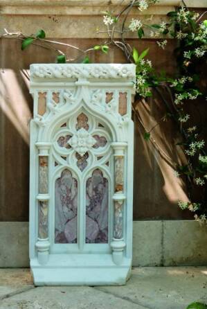 CHER - A GOTHIC REVIVAL BALUSTRADE FRAGMENT