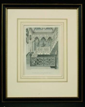 CHER - STAIRCASE STRAWBERRY HILL, ENGRAVING