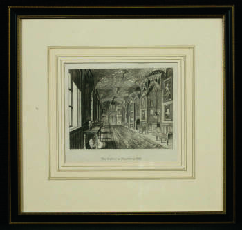 CHER - GALLERY AT STRAWBERRY HILL, AQUATINT