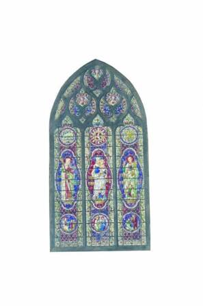 CHER - A DESIGN FOR A STAINED GLASS WINDOW