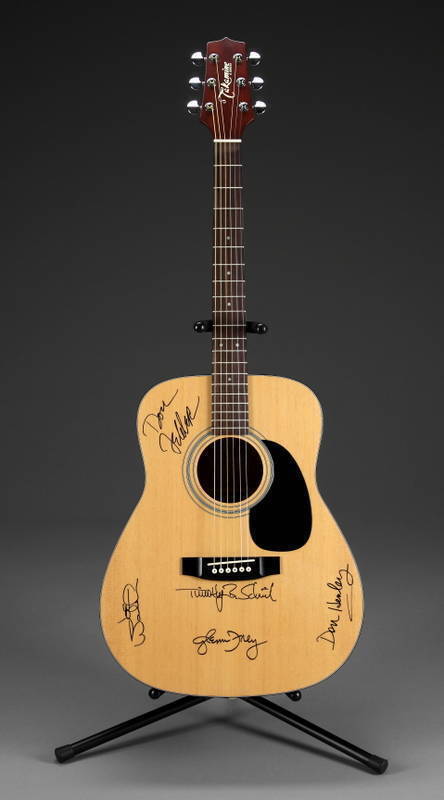 EAGLES SIGNED GUITAR