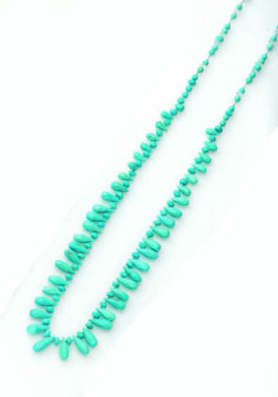 CHER - HANDMADE TURQUOISE NECKLACE