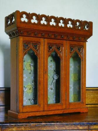 CHER - GOTHIC REVIVAL TABLE CUPBOARD