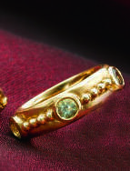 CHER - 18K YELLOW GOLD AND TOURMALINE RING