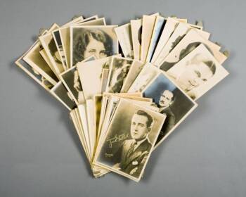 COLLECTION OF SILENT FILM STAR PROMOTIONAL PHOTOGR