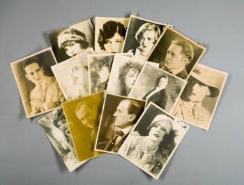 SILENT FILM STAR PROMOTIONAL PHOTOGRAPHS