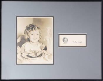 SHIRLEY TEMPLE SIGNATURE