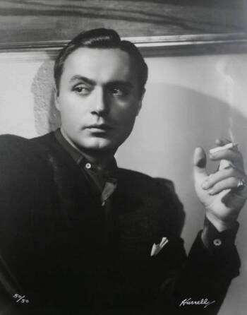 GEORGE HURRELL PHOTOGRAPH OF CHARLES BOYER