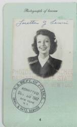 LORETTA YOUNG PASSPORT AND ROYAL COMMAND PERFORMAN - 3