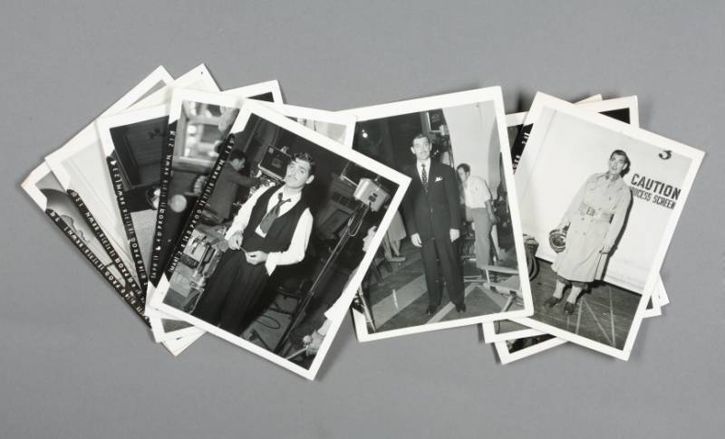 CLARK GABLE WARDROBE PHOTOGRAPHS FROM THREE FILMS