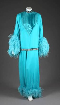 ANN MILLER BLUE STAGE WORN COSTUME