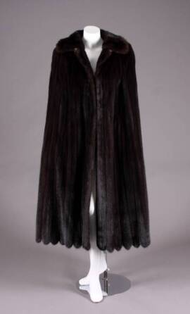 ANN MILLER MINK CLOAK