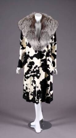 ANN MILLER SWAKARA AND FOX FUR COAT