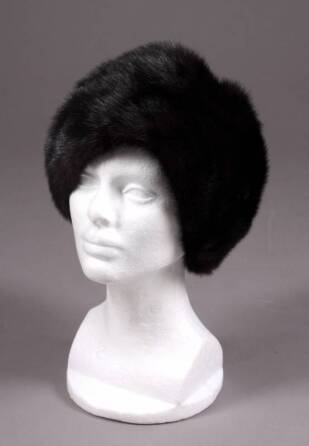 ANN MILLER TWO MINK HATS