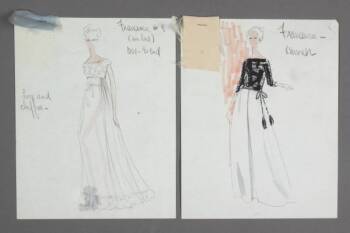 EDITH HEAD DESIGN SKETCHES