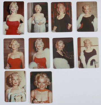 MARILYN MONROE - TEN COLOR PHOTOGRAPHS