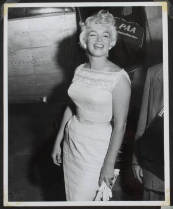 MARILYN MONROE - THREE VINTAGE CANDID PHOTOGRAPHS