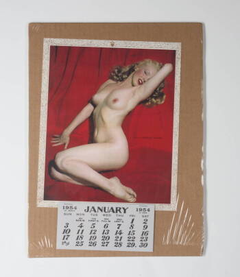 MARILYN MONROE 1954 GOLDEN DREAMS CALENDAR