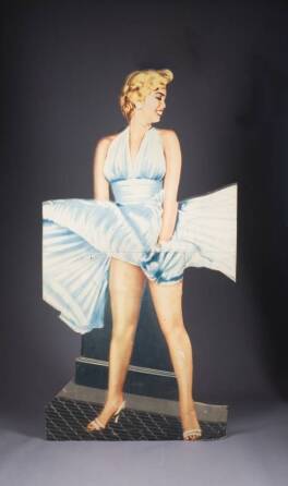 MARILYN MONROE "SEVEN YEAR ITCH" PROMOTIONAL STAND