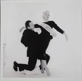 MARILYN MONROE AND MARLON BRANDO ARTIST PROOF PHOT