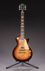 RON WOOD SIGNED GIBSON LES PAUL