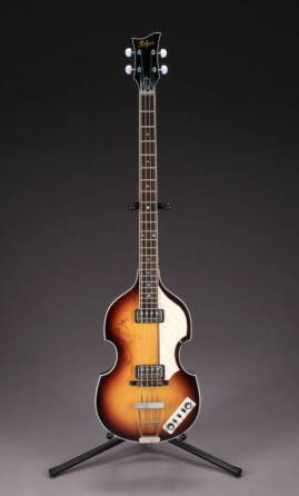 PAUL McCARTNEY SIGNED HOFNER BASS