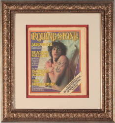 STEVEN TYLER SIGNED VINTAGE ROLLING STONE MAGAZINE