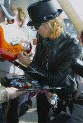 GUNS N' ROSES SIGNED GUITAR - 6