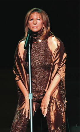 BARBRA STREISAND EXHIBITION SCRIM B