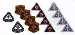 EUREKA CUSTOM EMBROIDERED PATCH LOT - 3