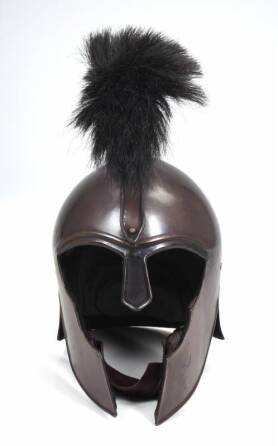 BRAD PITT STUNT DOUBLE HELMET FROM TROY