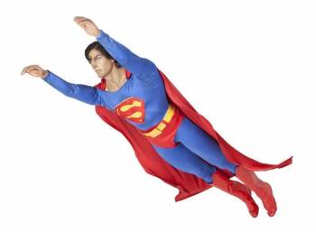 CHRISTOPHER REEVE AS SUPERMAN LIFE-SIZED WAX MANNEQUIN
