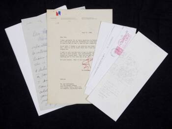 LETTERS TO RUE McCLANAHAN