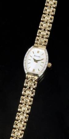 RUE McCLANAHAN OWNED BULOVA WATCH