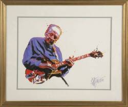 LES PAUL PORTRAIT PAINTING