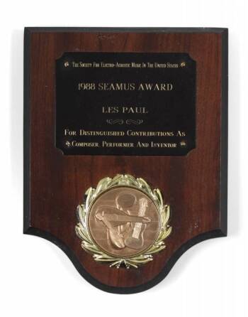 LES PAUL 1980s ENGINEERING AWARDS