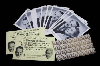 LES PAUL AND MARY FORD PROMOTIONAL ITEMS