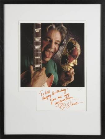 STEVE MILLER SIGNED PHOTOGRAPH