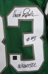 MARK WAHLBERG AND VINCE PAPALE SIGNED JERSEY - 5