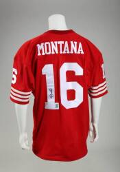 JOE MONTANA SIGNED SAN FRANCISCO 49ers JERSEY