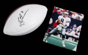 TROY AIKMAN SIGNED FOOTBALL